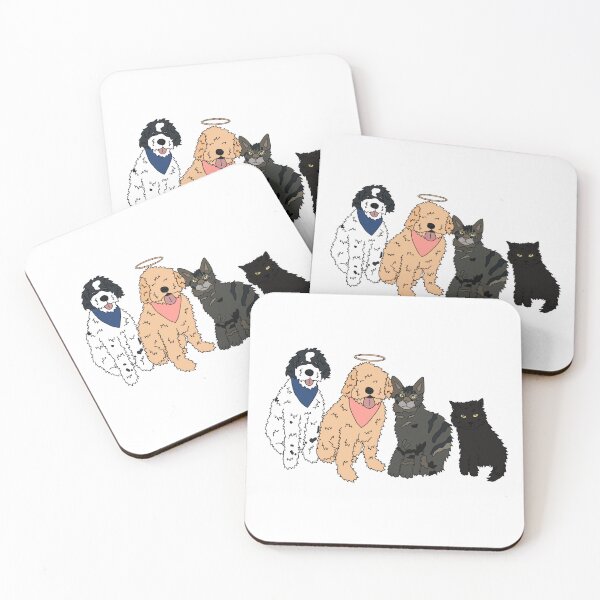Item preview, Blake, Banksy, Gnocchi, & Trouble designed and sold by slbua.