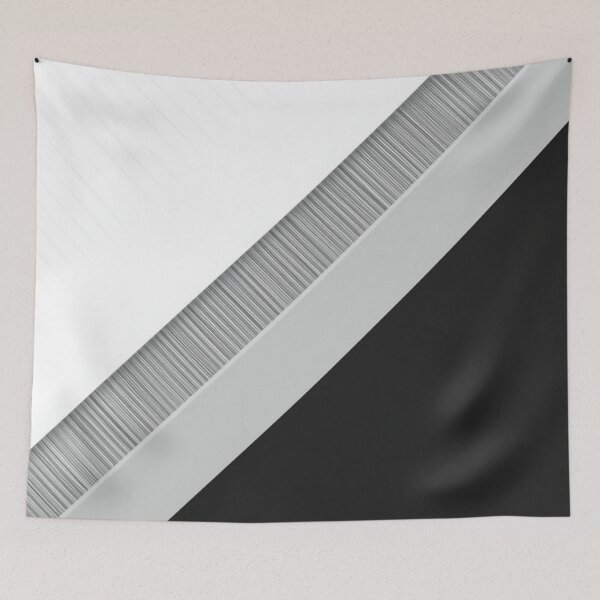 Item preview, Tri-Layer Angular Cut – White × Grey × Black designed and sold by Bellassi.