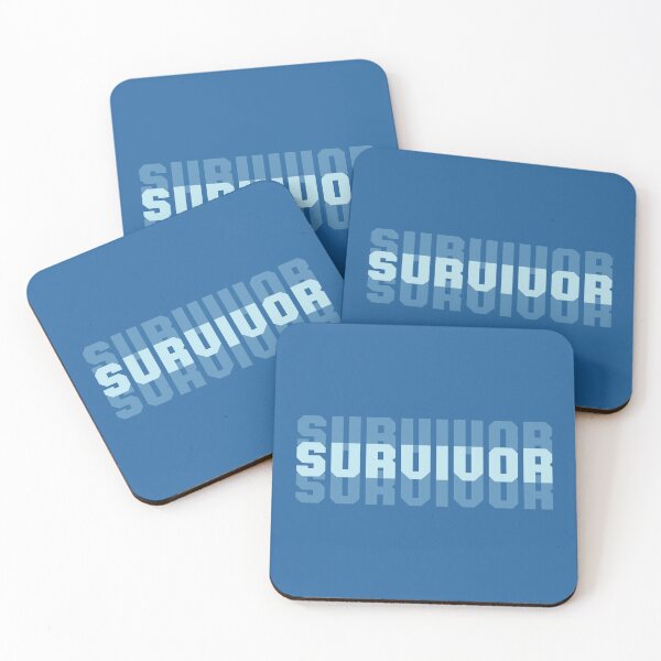 Item preview, For Survivors Only - always be grateful to be alive designed and sold by KiwiRider.