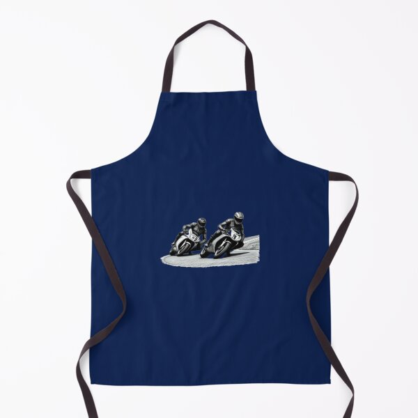 Item preview, Two motorbike riders turning in a race curve_18 designed and sold by Aariq.
