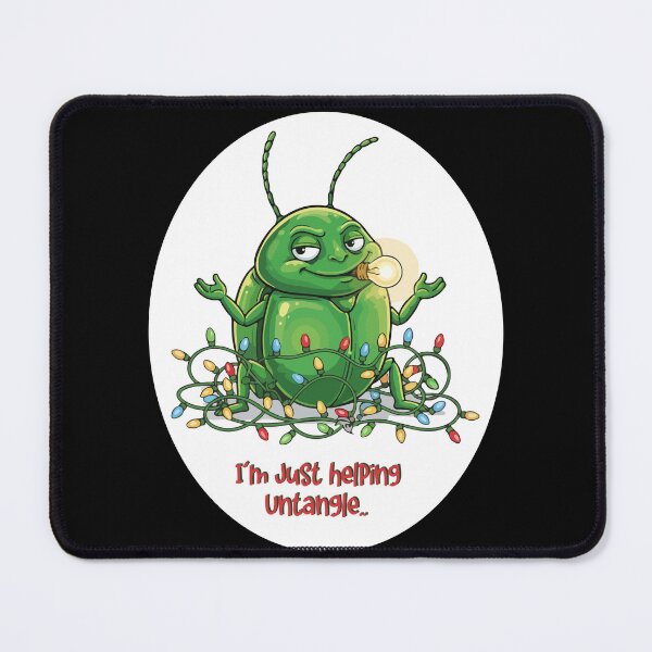 Item preview, Christmas beetle - festive christmas aussie beetle - christmas beetle taking all santa gifts for themselves designed and sold by Prtina.