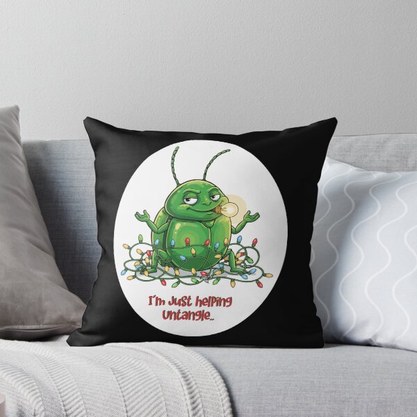 Item preview, Christmas beetle - festive christmas aussie beetle - christmas beetle taking all santa gifts for themselves designed and sold by Prtina.