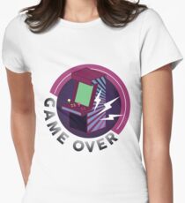 Game Over Arcade Women's Fitted T-Shirt