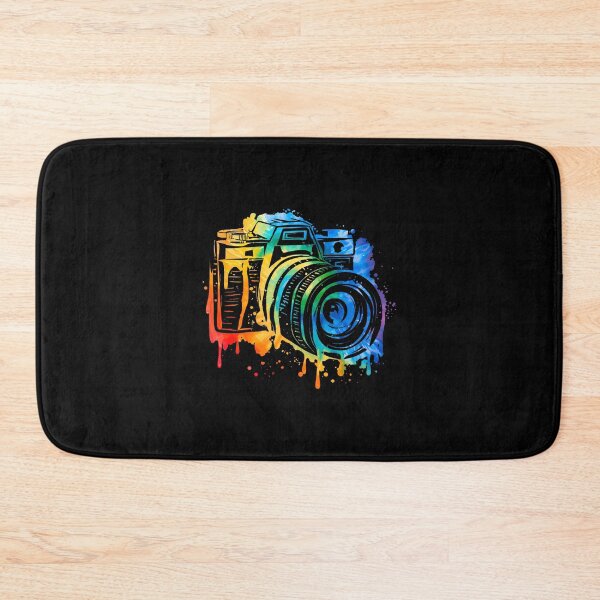 Item preview, Colorful Dripping Camera Vintage Photography Artistic Art designed and sold by AndreaBonnie.