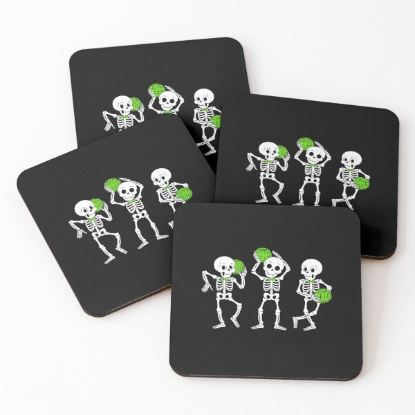 Item preview, Halloween Pickleball Costume Skeletons Playing Pickleball designed and sold by Rotasiin.