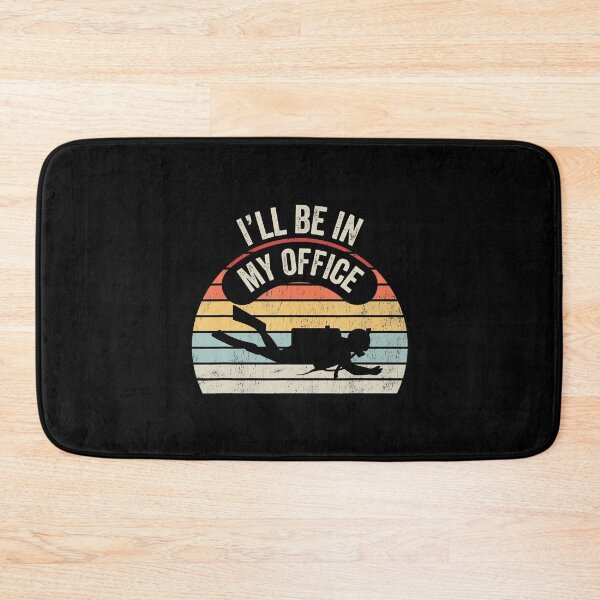Item preview, I'Ll Be In My Office Scuba Diving Adventure designed and sold by EileenDeana.