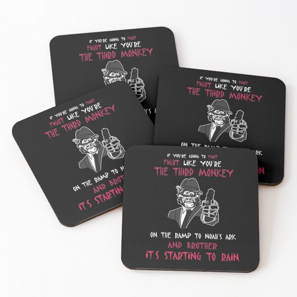 Item preview, If You're Going To Fight Fight Like You're The Third Monkey On The Ramp To Noah's Ark And Brother It's Starting To Rain designed and sold by TeeTimeGuys.