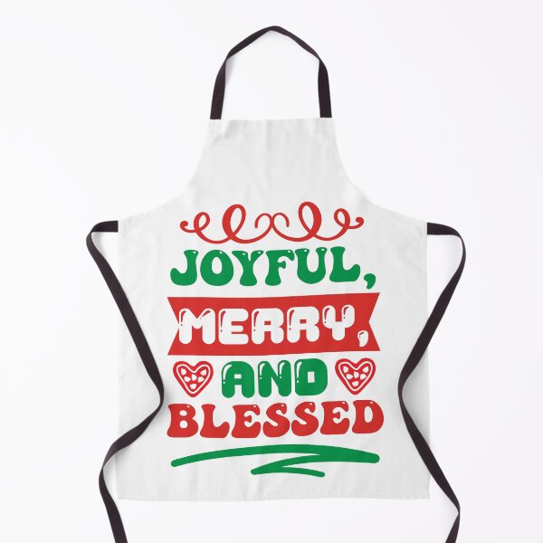 Item preview, Joyful, Merry, and Blessed - Festive Christian Christmas Slogan designed and sold by FuzionRaptor.