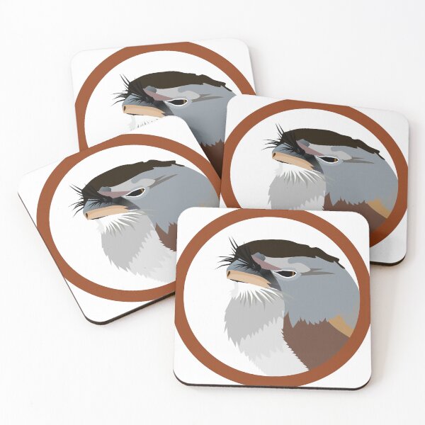 Item preview, Tawny Frogmouth Profile designed and sold by JustCritters.
