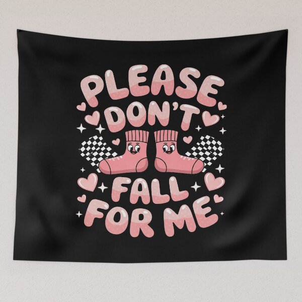 Item preview, Nurse Valentine Non Slip Socks Please Don't Fall For Me designed and sold by EarlineRenee.