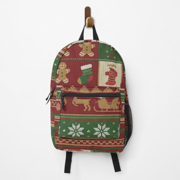 Item preview, Cozy Classic Knitted Christmas Pattern: Seamless Holiday Fabric designed and sold by Muj1n.