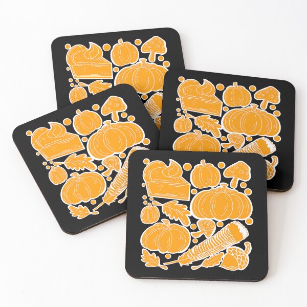 Item preview, Thanksgiving Bliss with black background  designed and sold by missmann.