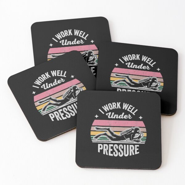 Item preview, I Work Well Under Pressure Scuba Diving designed and sold by AndreaBonnie.