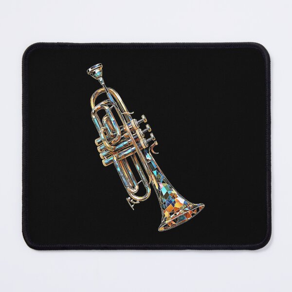 Item preview, Trumpet Music Instrument Motif Art Trumpet designed and sold by MargieLauren.