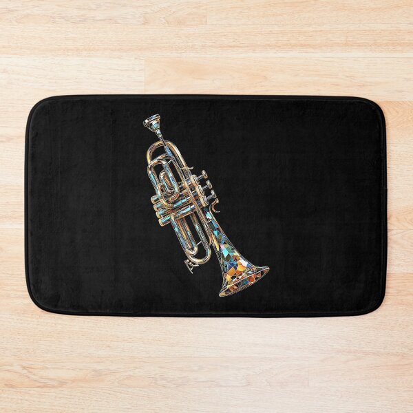 Artikelvorschau, Trompete Musikinstrument Motiv Kunst Trompete entworfen und verkauft von MargieLauren.