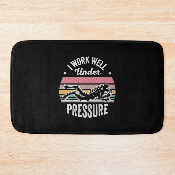 Item preview, I Work Well Under Pressure Scuba Diving designed and sold by AndreaBonnie.