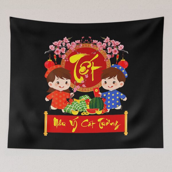 Item preview, Chuc Mung Nam Moi Vietnamese Lunar New Year Tet 2026 designed and sold by EarlineRenee.