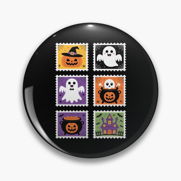 Item preview, Halloween Postage Stamp Spooky Ghost, Boo, Autumn designed and sold by Rotasiin.