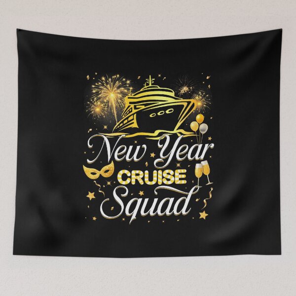 Item preview, New Year Crusie Squad Firework Family Matching Kid designed and sold by DanielleTonia.