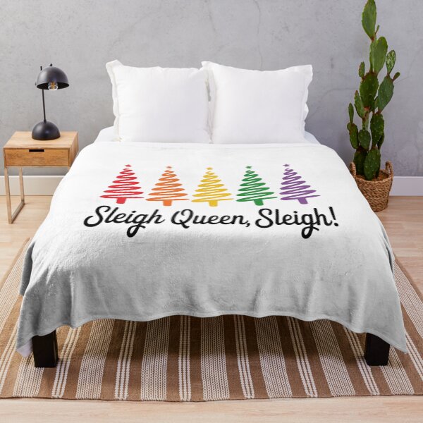 Artikelvorschau, Niedliche Weihnachts-Schlittenkönigin LGBTQ Pride entworfen und verkauft von catsdothingz.