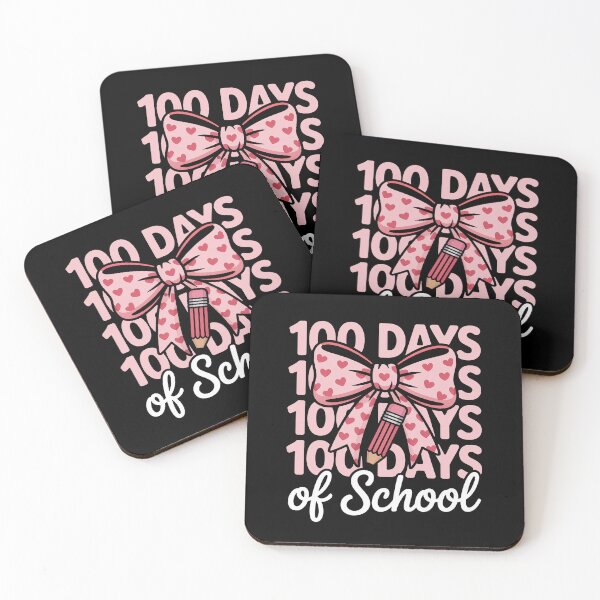 Item preview, Coquette Bow 100 Days of School 100 Days of School Coquette designed and sold by catsdothingz.