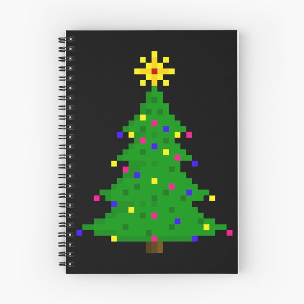 Item preview, Christmas tree snow pixel art  designed and sold by DavinMaur.