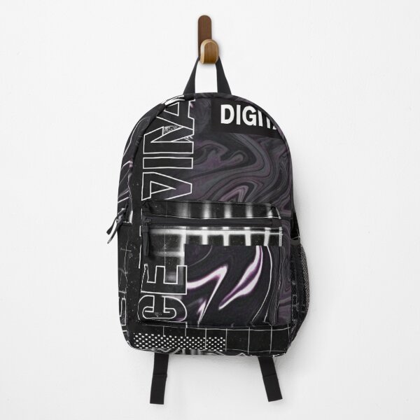 Item preview, DIGITAL MIRAGE: Neon Reflections in Fluid Waves designed and sold by Raw-Ink.