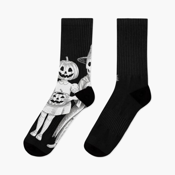 Item preview, Halloween Pumpkin Skeleton Ghost Trio designed and sold by Rotasiin.