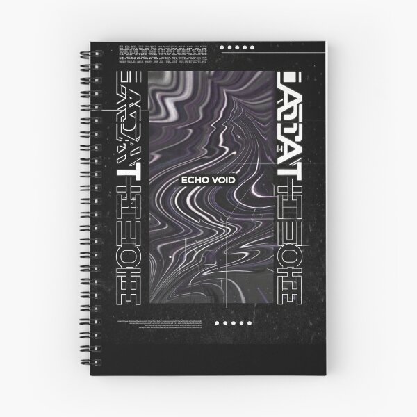 Item preview, ECHO VOID: Black-and-White Optical Distortion designed and sold by Raw-Ink.