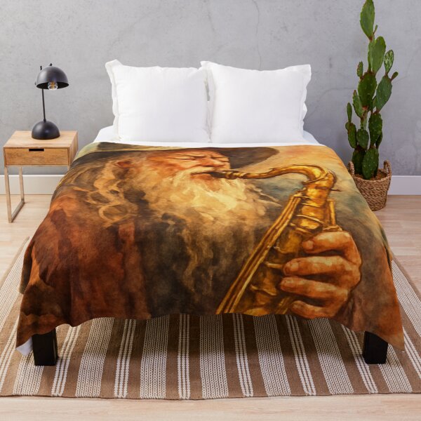 Artikelvorschau, Gandalf der Jazz-Zauberer entworfen und verkauft von Sarcastic designs.