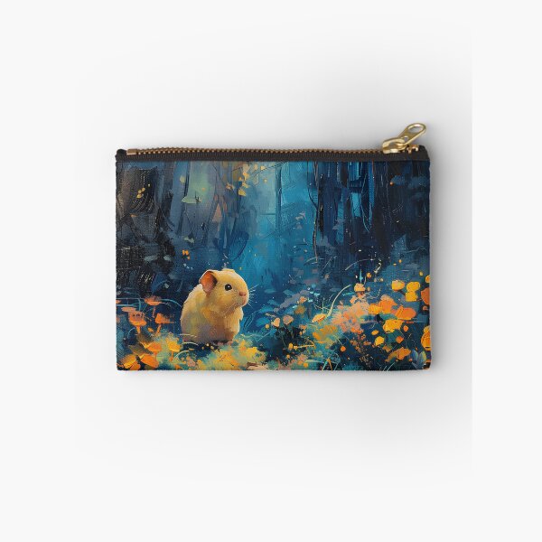 Item preview, Baby Guinea Pig Painting in a Mystical Mushroom Forest designed and sold by CuongArtLab.