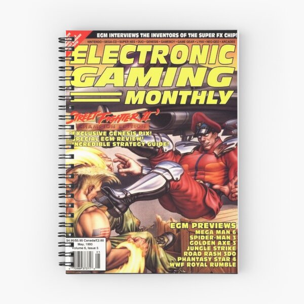 Item preview, Electronic gaming monthly - street fighter designed and sold by Random4life.