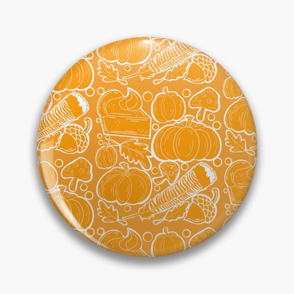 Item preview, Thanksgiving Bliss with orange background  designed and sold by missmann.