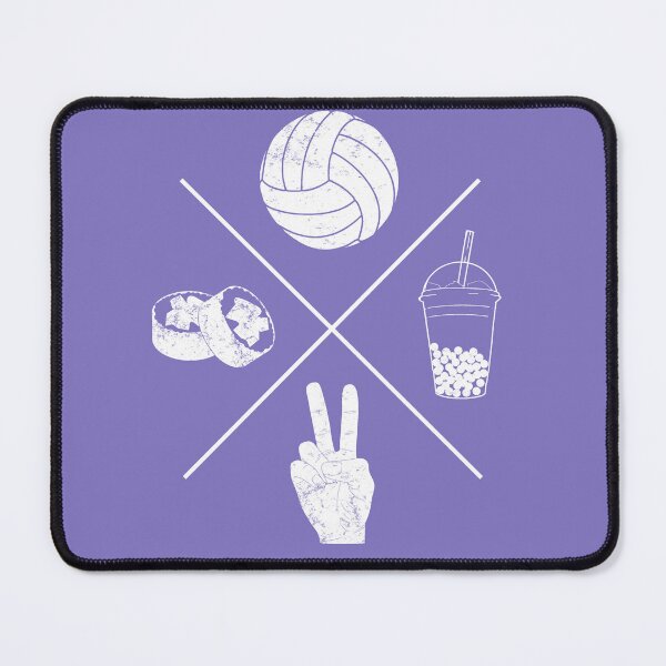 Item preview, Peace Sushi Volleyball Bubble Tea (white) designed and sold by Little Town Atelier.