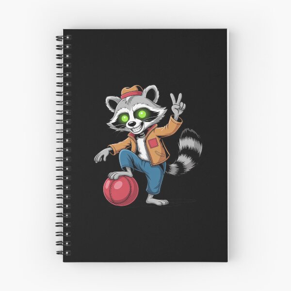 Item preview, Halloween Raccoon Dabbing Dodge Ball Player Dodgeball designed and sold by LinlinsDemons.