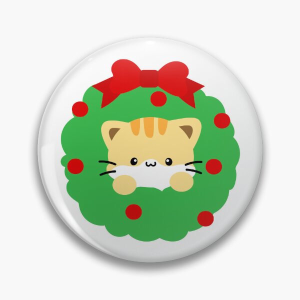 Artikelvorschau, Weihnachtskranzkatze entworfen und verkauft von TheHitShop1.