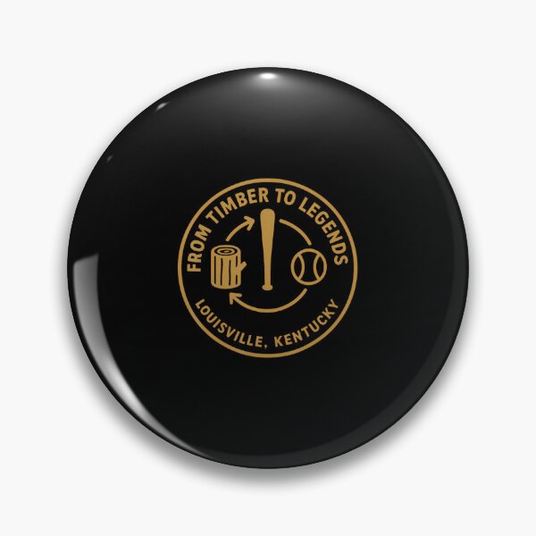 Item preview, Louisville Kentucky Timber Bat Baseball Sports Icon designed and sold by DollieMichele.