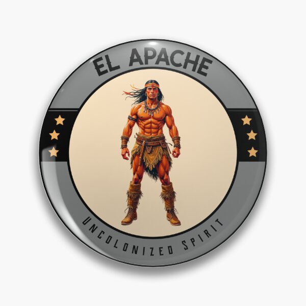 Item preview, El Apache – Uncolonized Spirit  designed and sold by BajioAmigos.