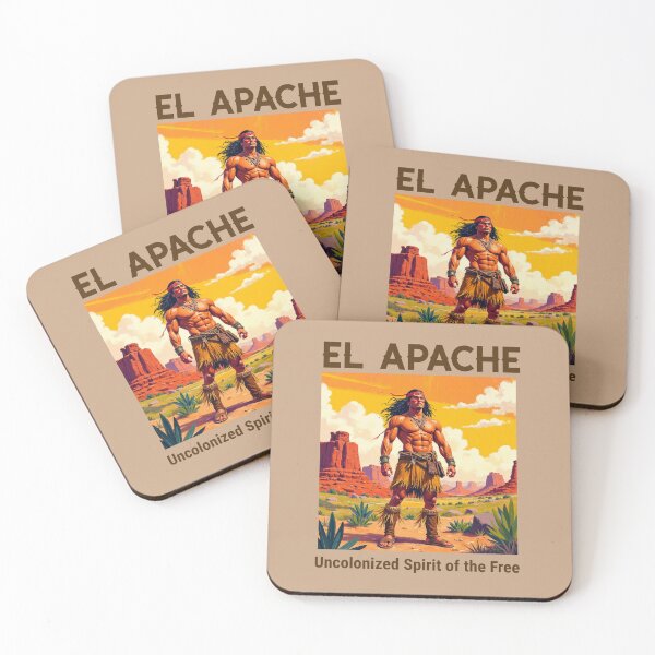 Item preview, El Apache – Uncolonized Spirit  designed and sold by BajioAmigos.