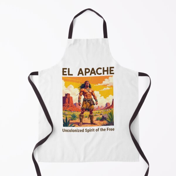 Item preview, El Apache – Uncolonized Spirit designed and sold by BajioAmigos.