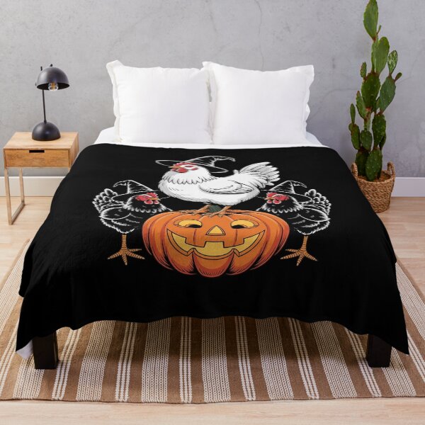 Item preview, Halloween Rooster Shirt Witchy Bird Pumpkin Poultry designed and sold by LinlinsDemons.