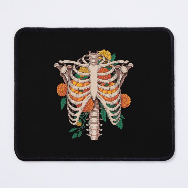 Item preview, Halloween Ribcage Pumpkins Skeleton Spooky Season designed and sold by LinlinsDemons.