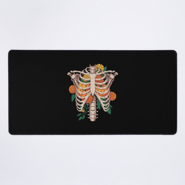Item preview, Halloween Ribcage Pumpkins Skeleton Spooky Season designed and sold by LinlinsDemons.