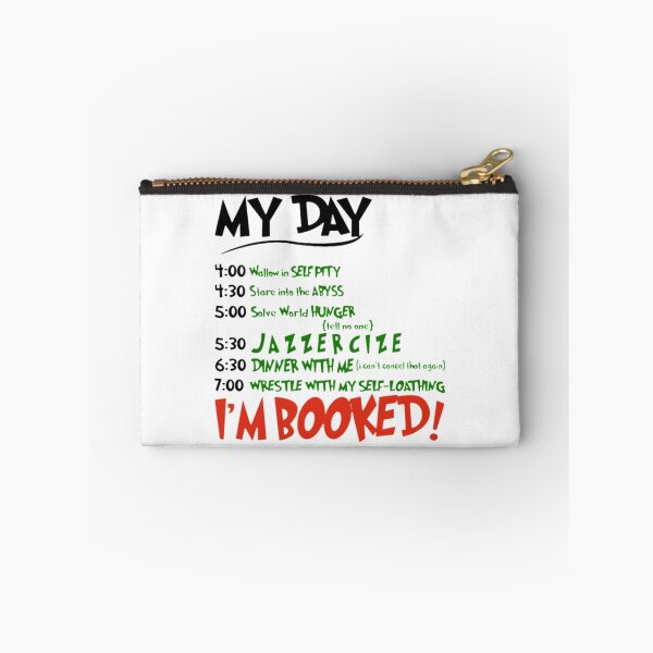 Item preview, Grinch I Am Booked Funny Busy Schedule List designed and sold by Anaya Jovani.