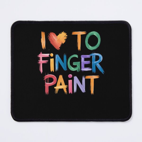 Item preview, I Love To Finger Paint I'M Paint Couple Valentine designed and sold by EarlineRenee.