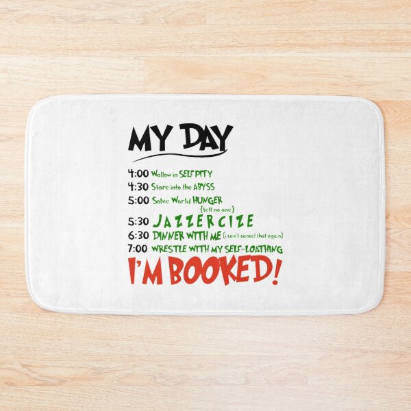 Item preview, Grinch I Am Booked Funny Busy Schedule List designed and sold by Anaya Jovani.