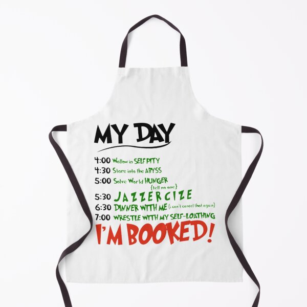 Item preview, Grinch I Am Booked Funny Busy Schedule List designed and sold by Anaya Jovani.