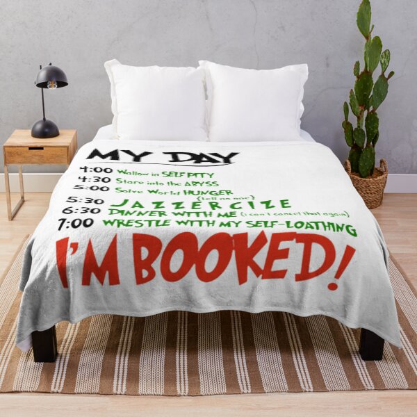 Item preview, Grinch I Am Booked Funny Busy Schedule List designed and sold by Anaya Jovani.