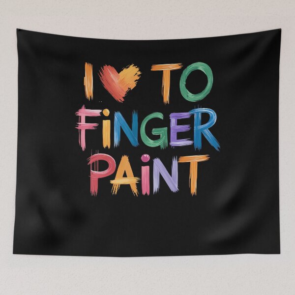 Item preview, I Love To Finger Paint I'M Paint Couple Valentine designed and sold by EarlineRenee.