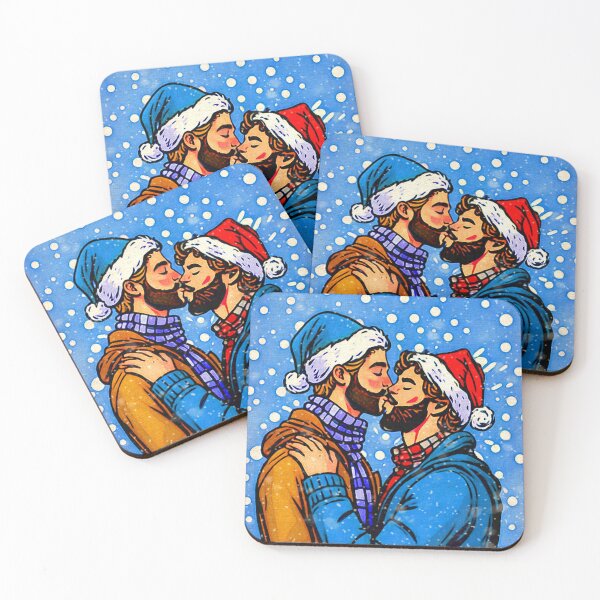 Item preview, A Christmas Kiss IX designed and sold by Hunkyismything.